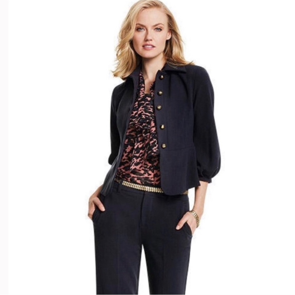 CABI ‘Abbott’ Peplum Blazer Jacket Women’s Size 6